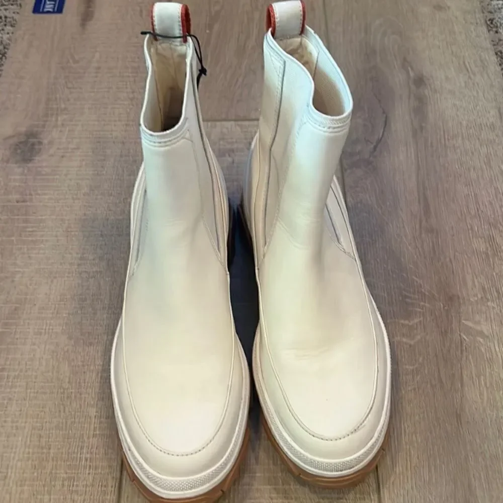 Sorel Brex Waterproof Chelsea Boots Ivory US 9